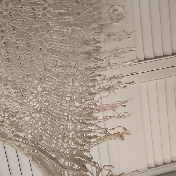 Ivory cotton knit swim cover up from maurices. Fits like xlarge - Picture 4 of 7